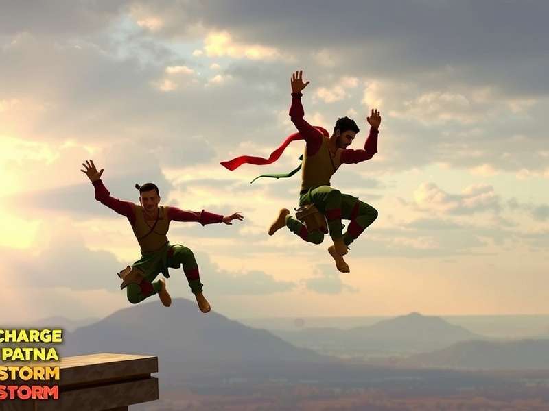 Charge Patna Storm Parkour Moves